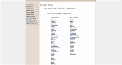 Desktop Screenshot of englishbible.org