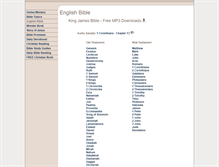 Tablet Screenshot of englishbible.org